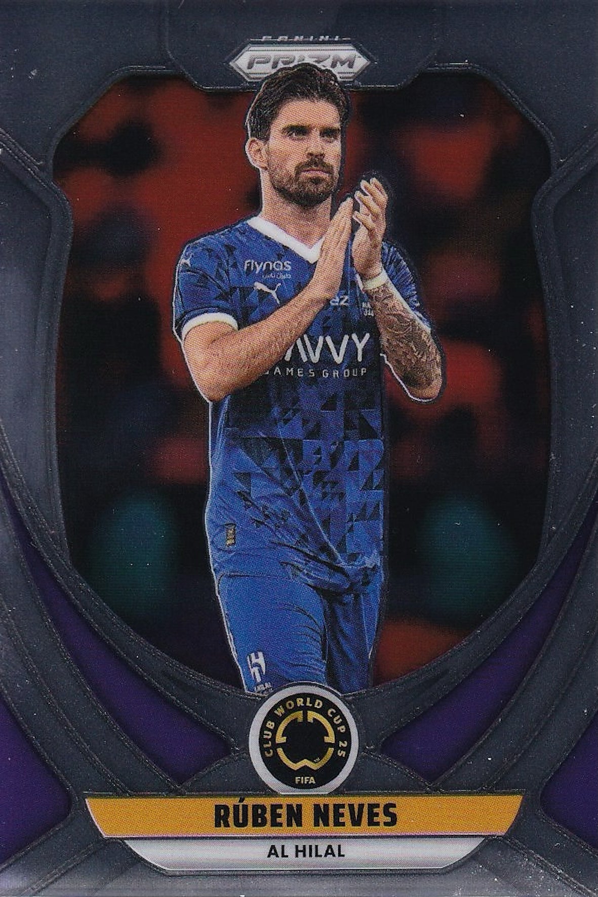 Rúben Neves Panini Prizm Card #16 - FIFA Club World Cup 25 (2025) - Al Hilal