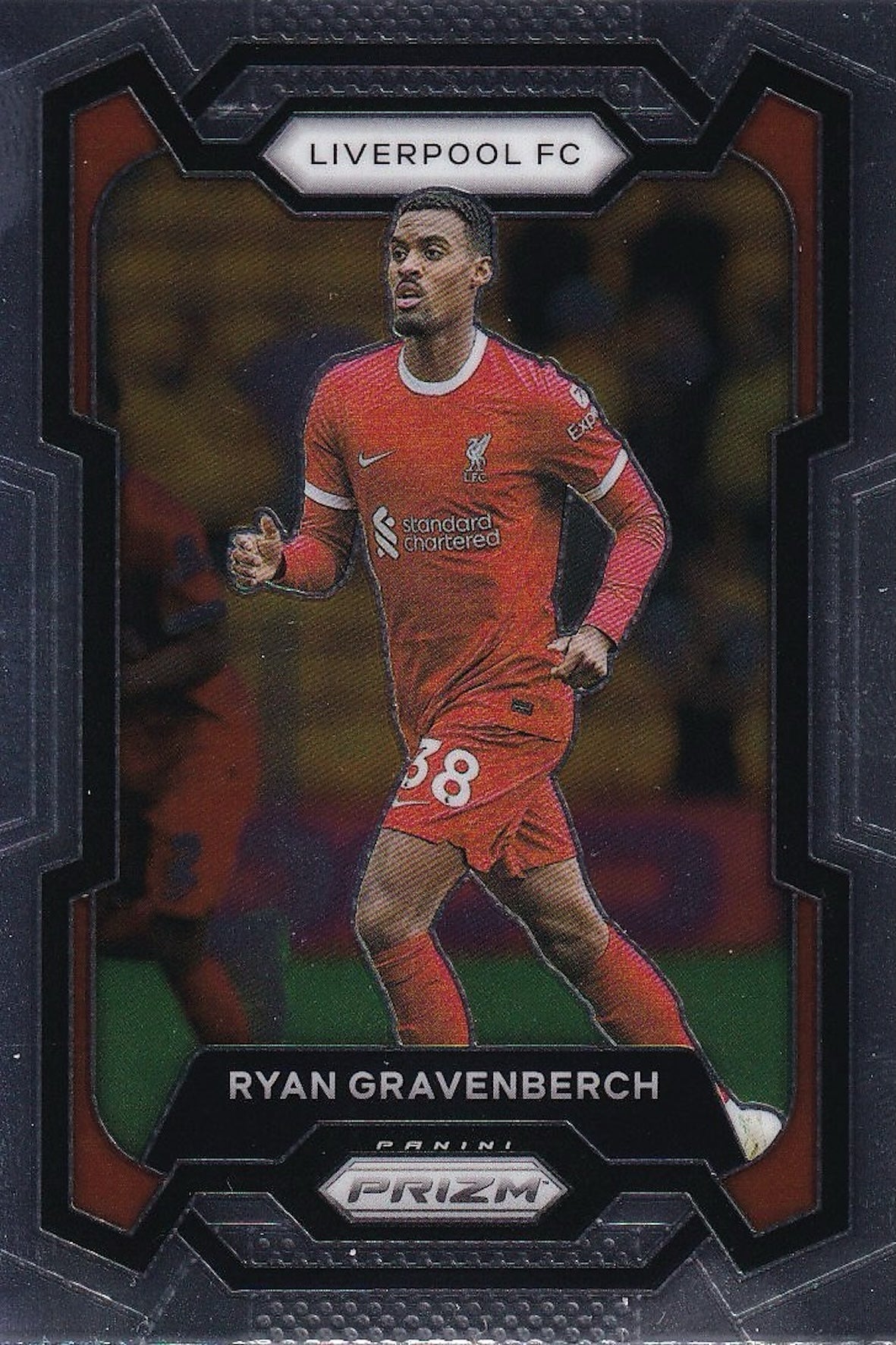 Ryan Gravenberch Base Card #89 - 2023-24 Panini Prizm Premier League Soccer (Liverpool)