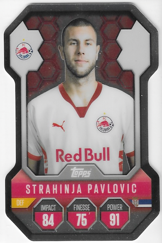 STRAHINJA PAVLOVIC Chrome Shield Card SH18 - Topps Match Attax 2024/2025