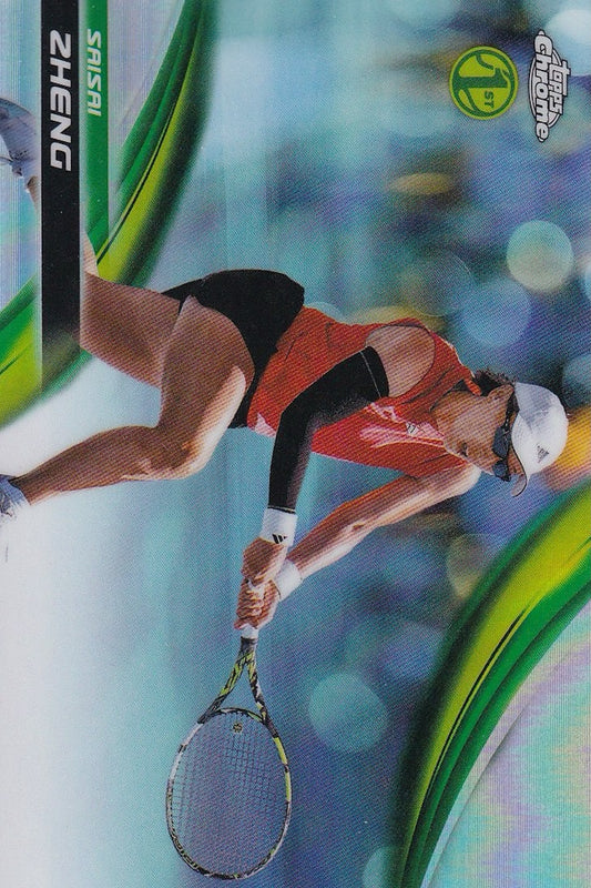 Saisai Zheng Refractor 1st Card #248 - Topps Chrome Tennis 2025 