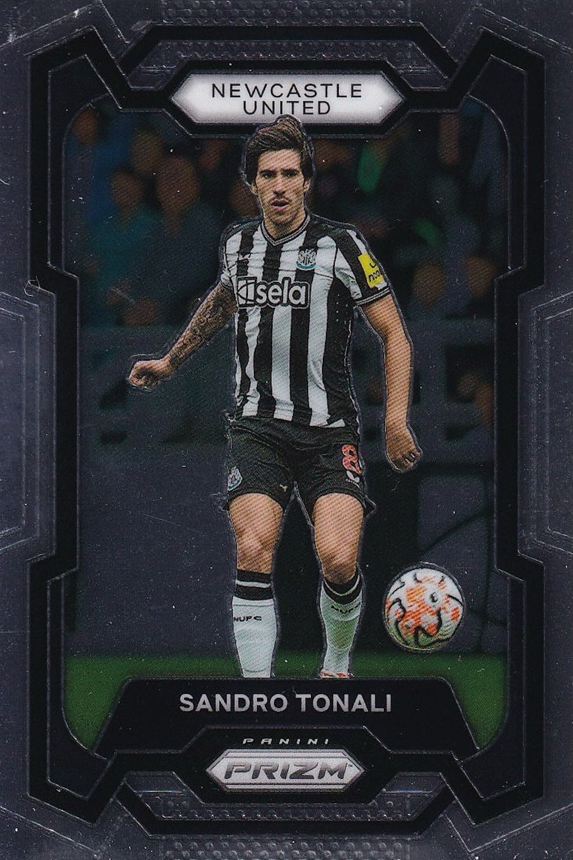 Sandro Tonali Base Card #59 - Panini Prizm Premier League 23-24 (Newcastle United)
