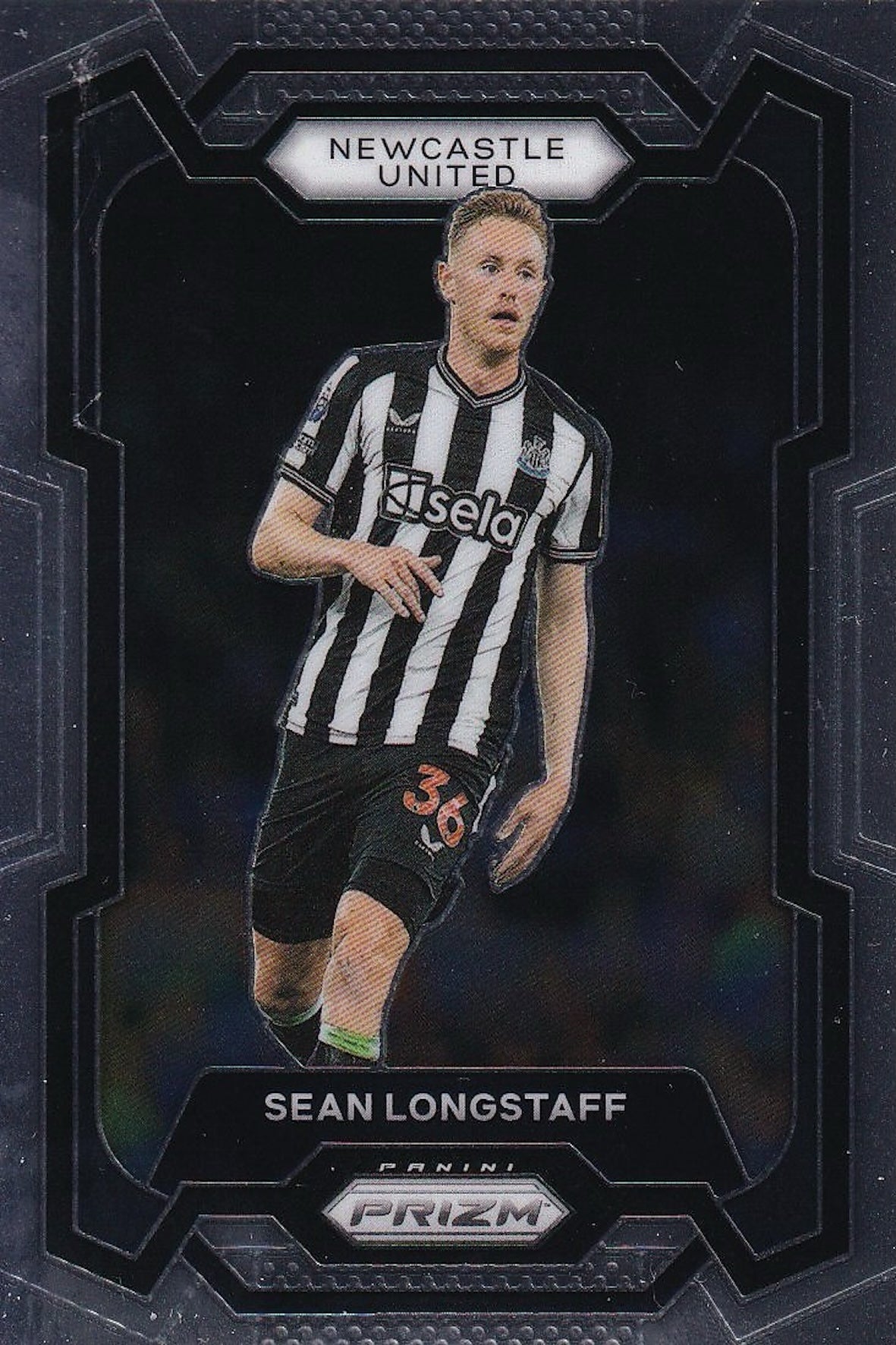 Sean Longstaff Base Card #67 - Panini Prizm Premier League 23-24 (Newcastle United)