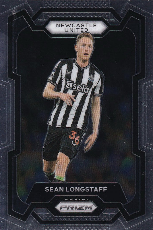 Sean Longstaff Base Card #67 - Panini Prizm Premier League 23-24 (Newcastle United)