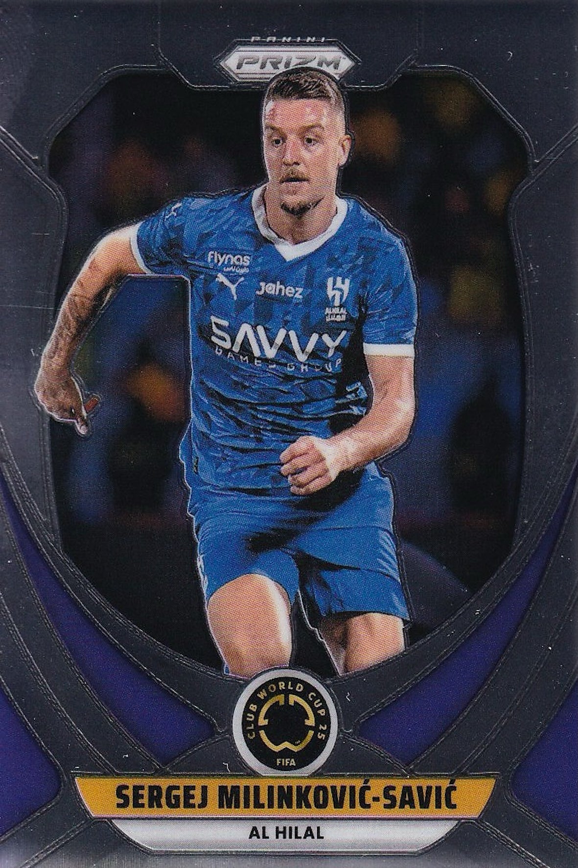 Sergej Milinković-Savić Card #17 - Panini Prizm FIFA Club World Cup 25 (2025) Al Hilal