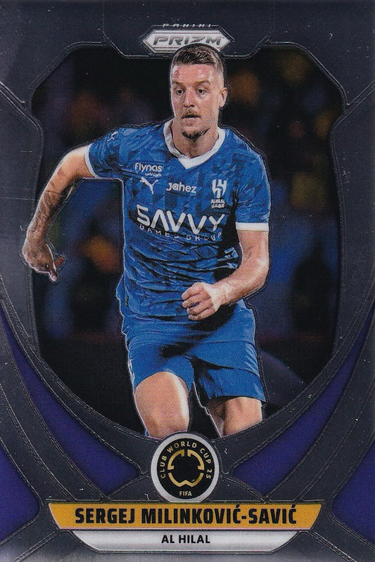 Sergej Milinković-Savić Card #17 - Panini Prizm FIFA Club World Cup 25 (2025) Al Hilal