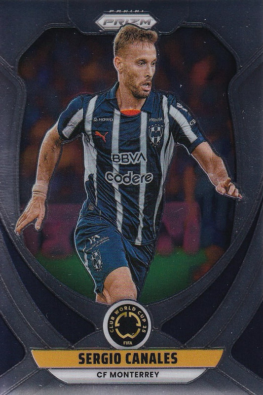 Sergio Canales 2025 Panini Prizm FIFA Club World Cup Base Card #63 - CF Monterrey