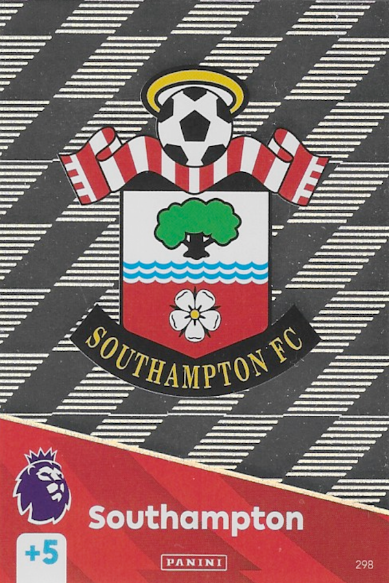 Southampton Club Crest, Card Number #298 - Panini Adrenalyn XL 2025