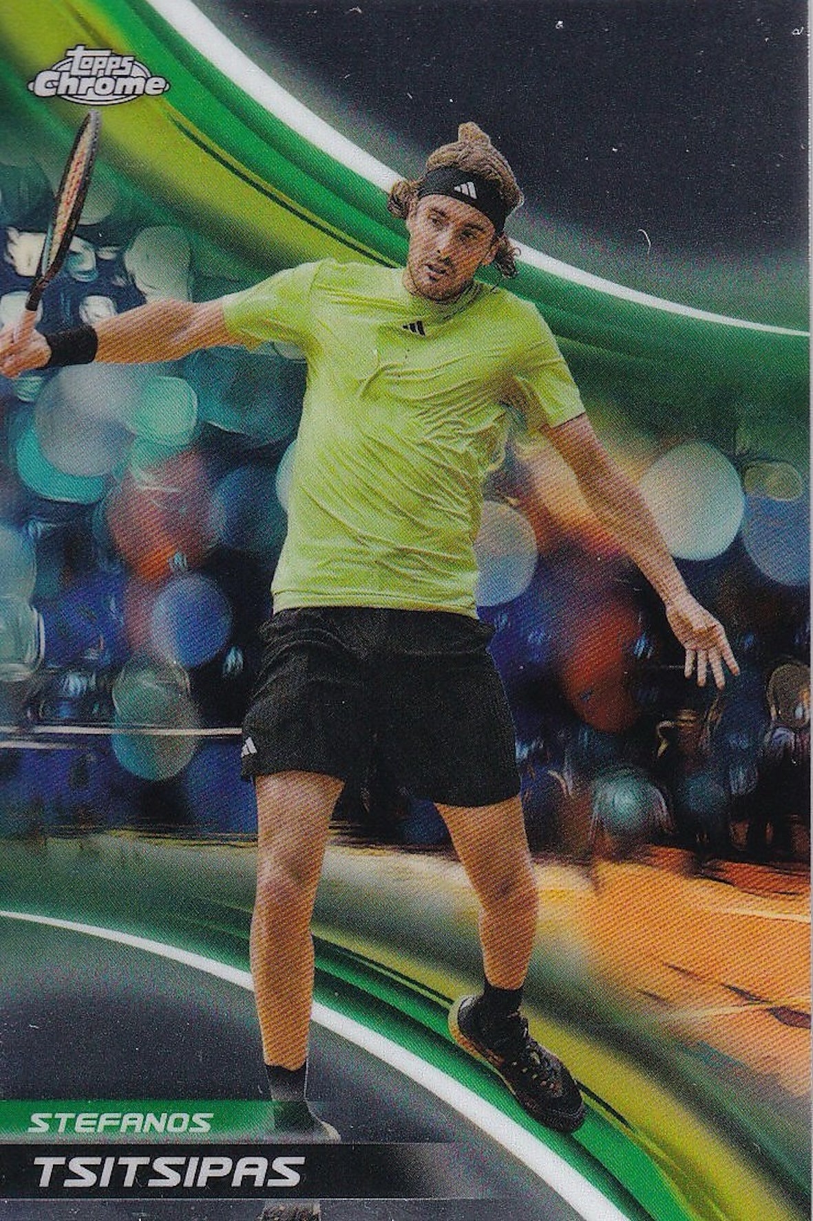 Stefanos Tsitsipas Base Card #14 - Topps Chrome Tennis 2025