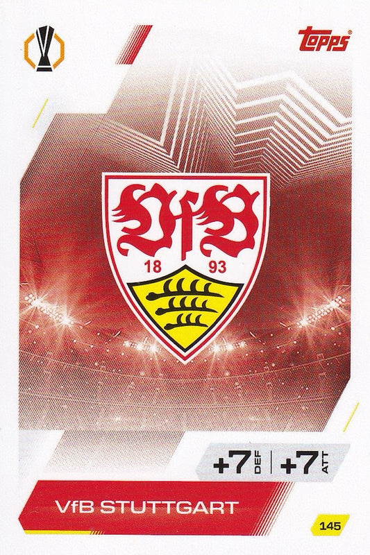 Stuttgart Club Badge/Crest Card #145 - Topps Match Attax 25/26 (2025/2026)