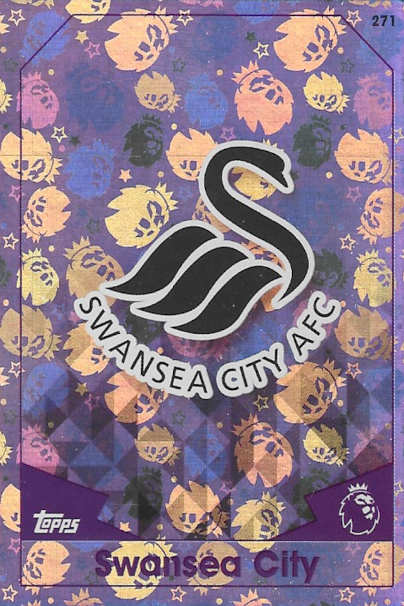 Swansea City Club Crest No #271 - Topps Match Attax 2016/2017