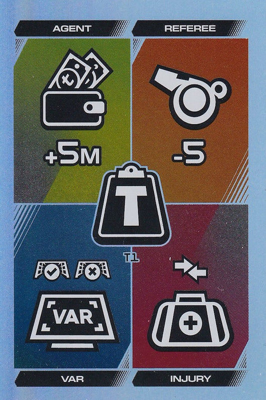 Tactic Card #T1 Topps Match Attax 25/26 (2025/2026)