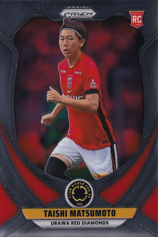 Taishi Matsumoto Rookie (RC) Base Card #76 - Panini Prizm FIFA Club World Cup 25 (2025) - Urawa Red Diamonds