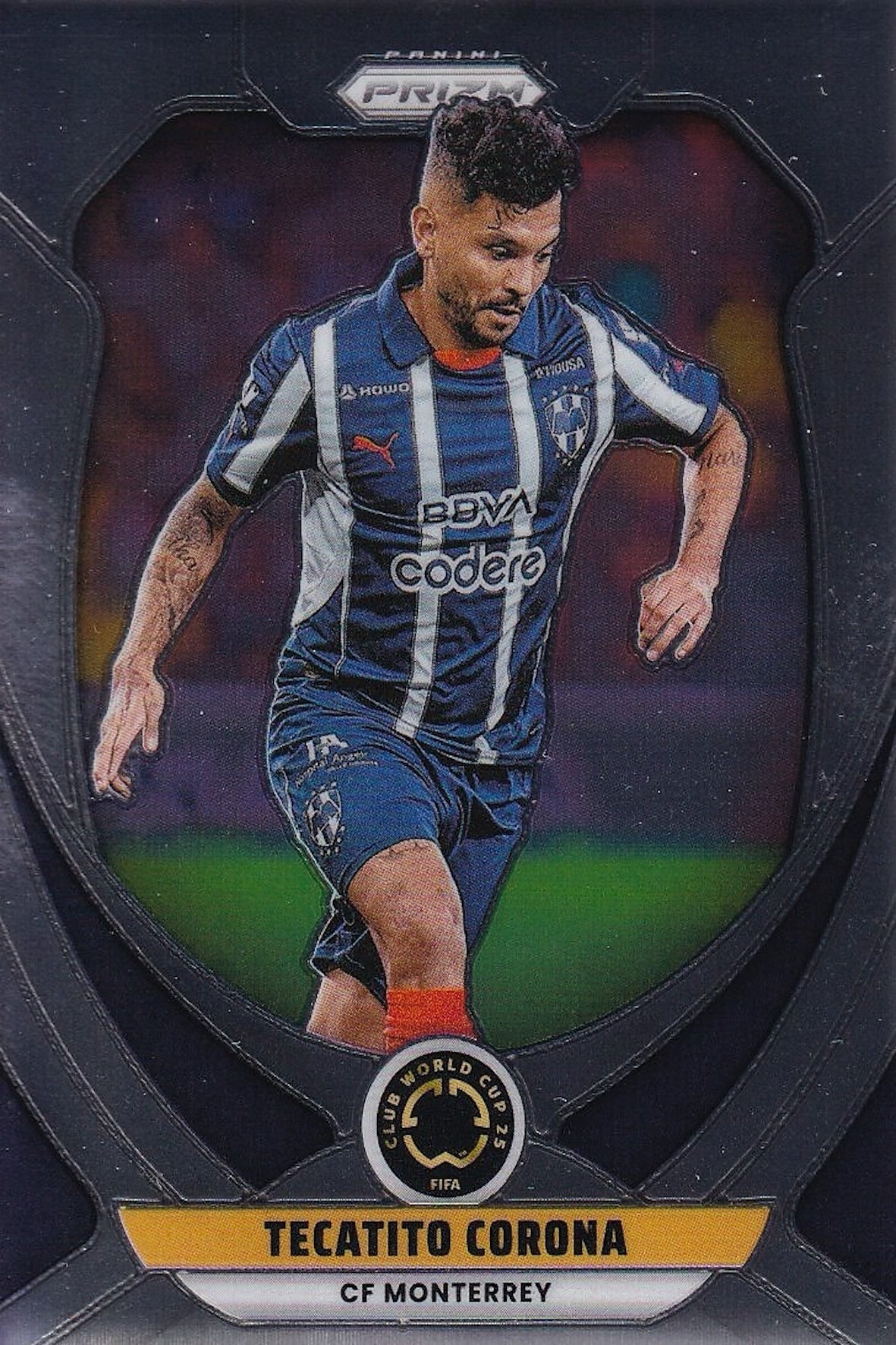 Tecatito Corona Panini Prizm Card #64 - FIFA Club World Cup 25 - CF Monterrey