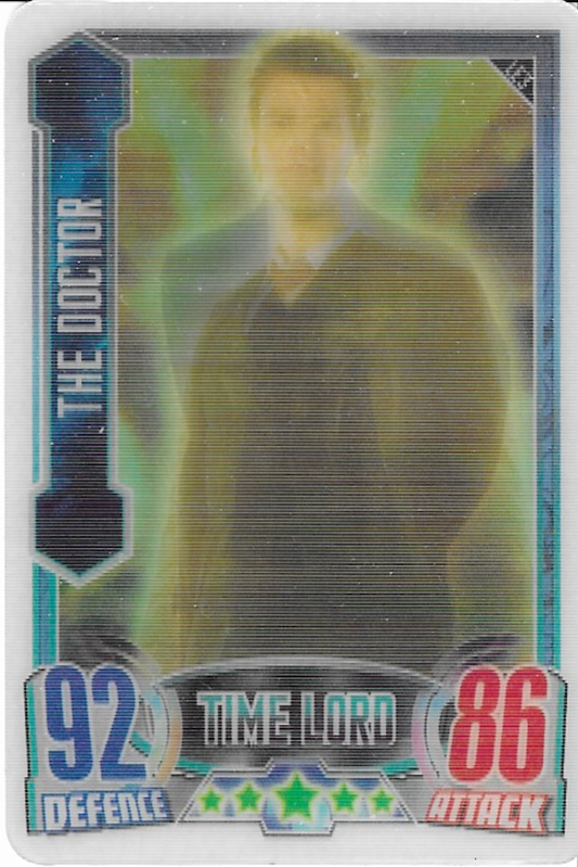 The Doctor Limited Edition Card LE3 - Topps Doctor Who Alien Attax