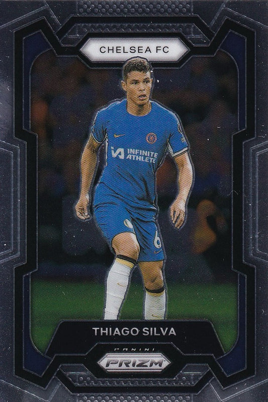 Thiago Silva Base Card #183 - 2023-24 Panini Prizm Premier League Soccer - Chelsea