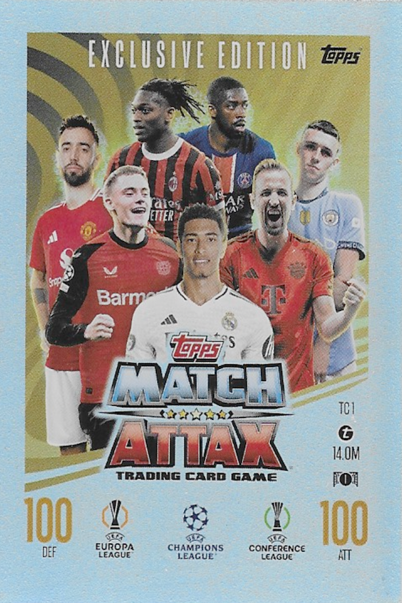 Title Exclusive Card Number #TC1 - Topps Match Attax 2024/25 1st Edition