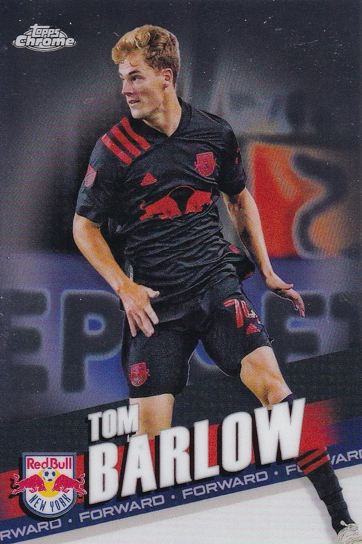 Tom Barlow Base Card #66 - Topps Chrome 2022 MLS - New York Red Bulls