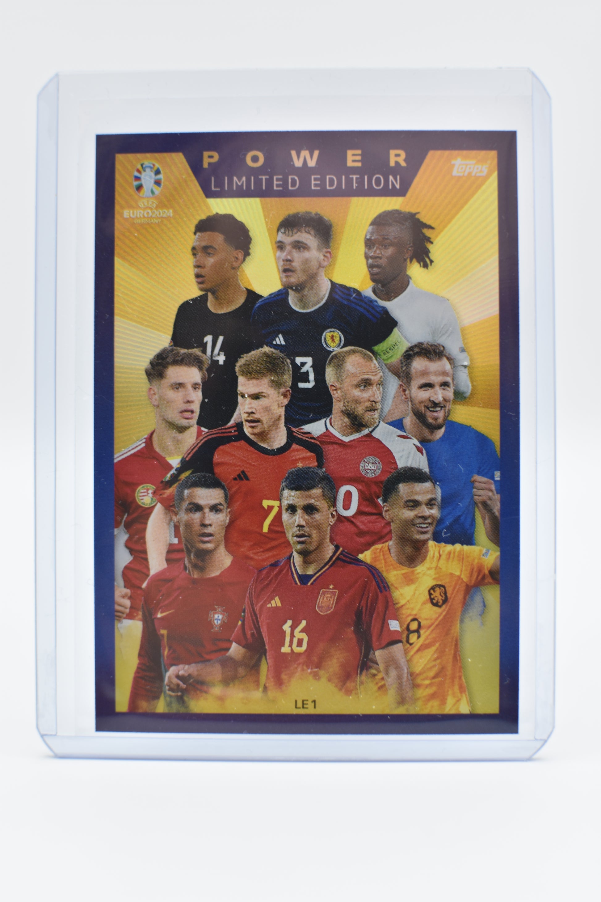 Topps Match Attax Euro 2024 POWER LIMITED EDITION Card LE1 Wayne Jackson Gaming Topps Match Attax Euro 2024 POWER LIMITED EDITION Card LE1 Wayne Jackson Gaming