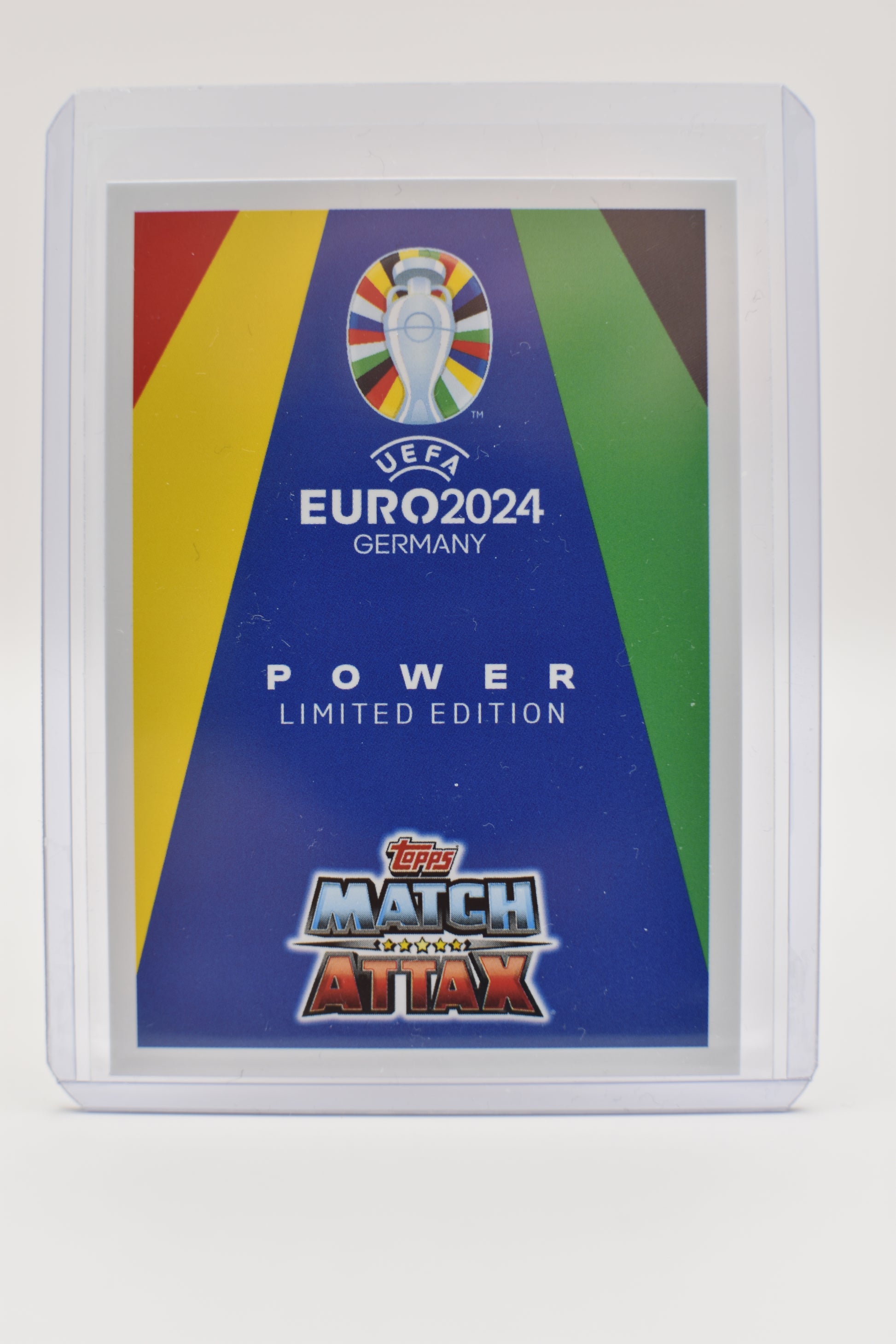 Topps Match Attax Euro 2024 POWER LIMITED EDITION Card LE1 back