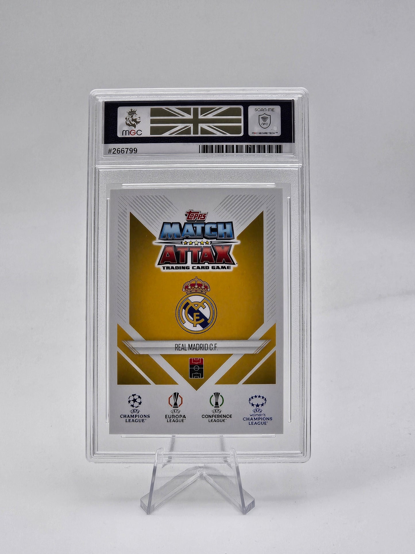 Endrick Real Madrid MGC 9 Topps Match Attax Extra 2024/25 Hot Prospect Graded Card #351