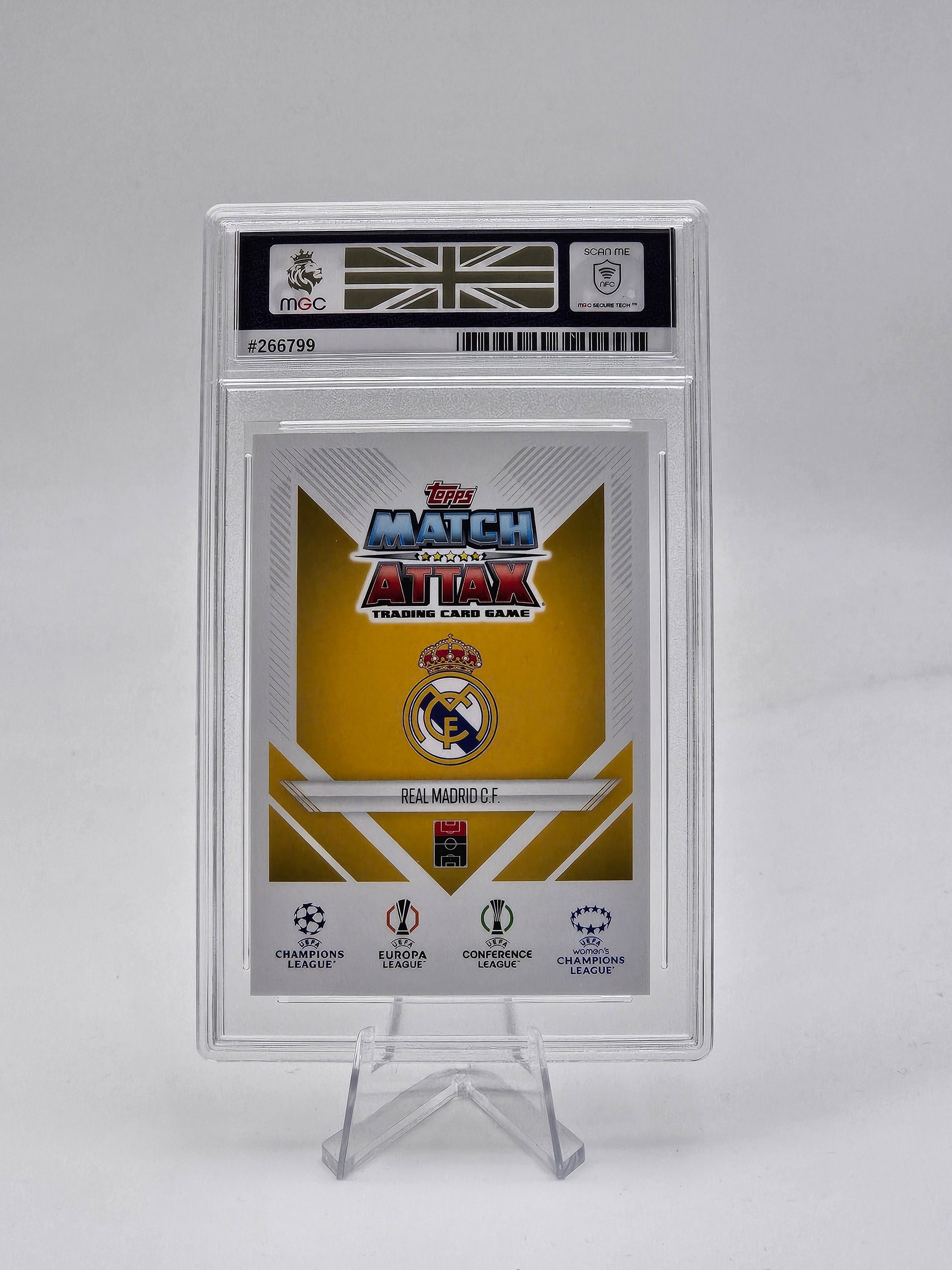 Endrick Real Madrid MGC 9 Topps Match Attax Extra 2024/25 Hot Prospect Graded Card #351