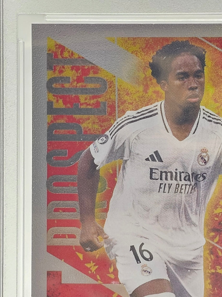 Endrick Real Madrid MGC 9 Topps Match Attax Extra 2024/25 Hot Prospect Graded Card #351
