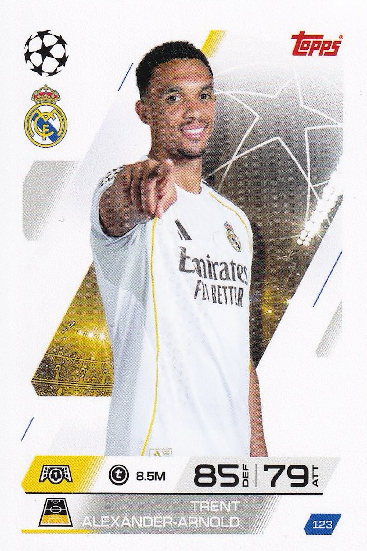 Trent Alexander Arnold Base Card #123 - Topps Match Attax 25/26 (2025/2026) Real Madrid