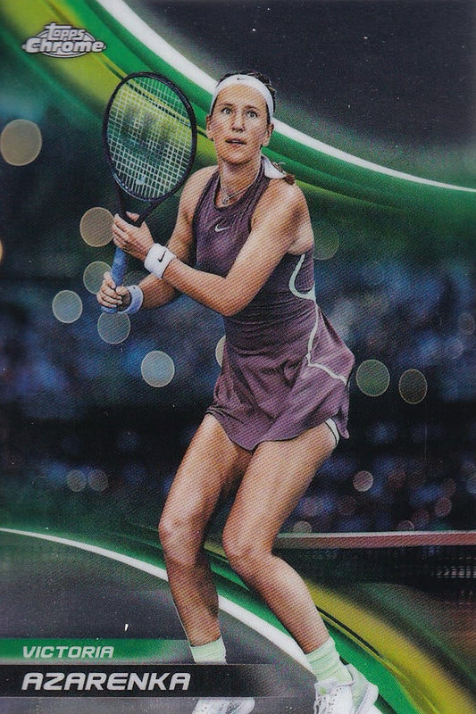 Victoria Azarenka Base Card #34 - Topps Chrome Tennis 2025
