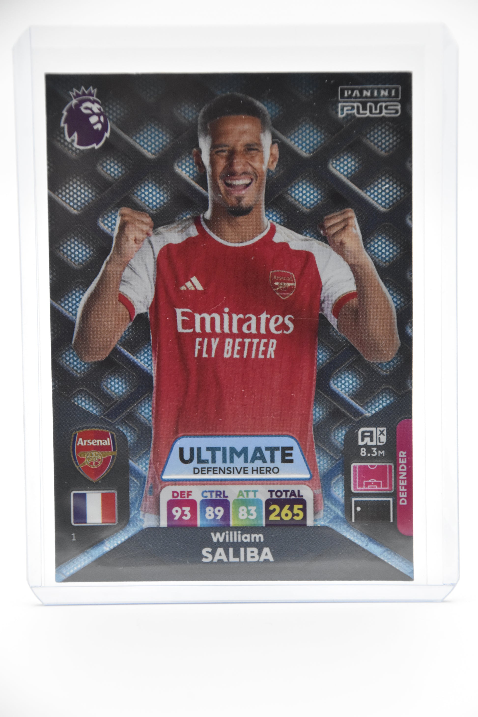 William Saliba Ultimate Card - Premier League Adrenalyn XL Plus 2024 Wayne Jackson Gaming William Saliba Ultimate Card - Premier League Adrenalyn XL Plus 2024 Wayne Jackson Gaming