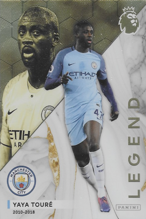 YaYa Toure LEGEND 2024 Card - Panini Adrenalyn XL (Premier League) MAN CITY