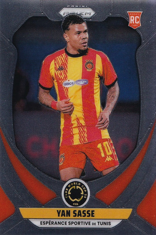 Yan Sasse Rookie (RC) Base Card #83 - Panini Prizm FIFA Club World Cup 25 (2025) - Esperance Sportive De Tunis