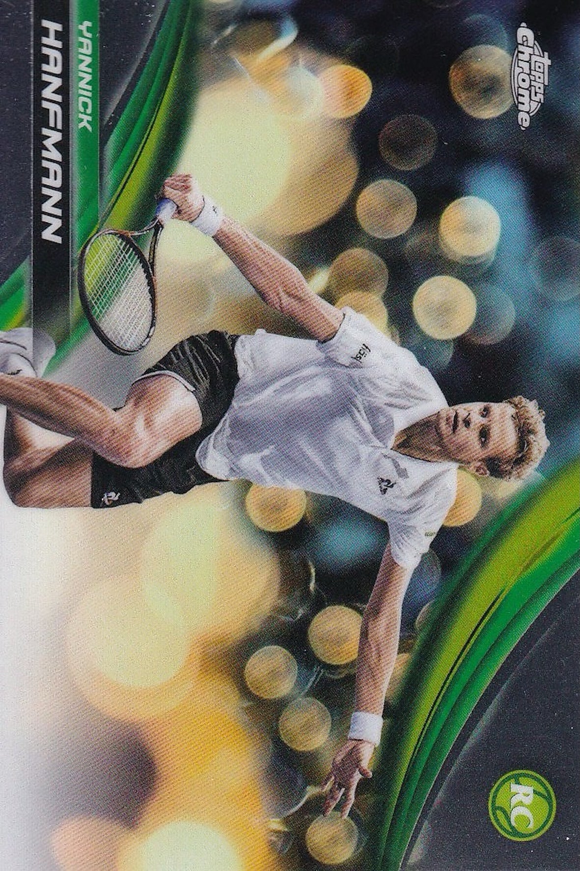 Yannick Hanfmann Base Rookie (R) Card - Topps Chrome Tennis 2025