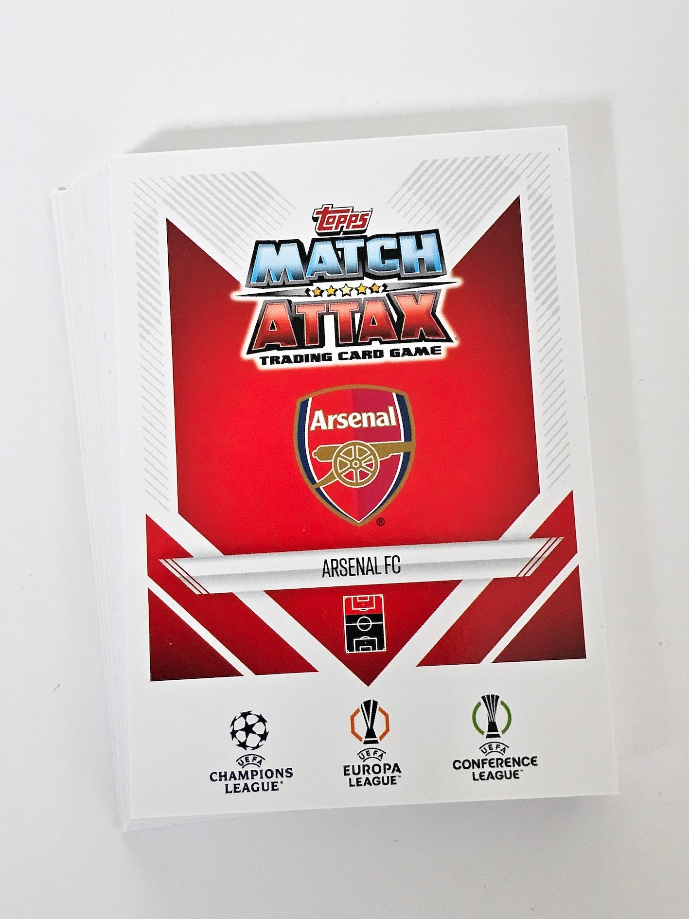 Full Team Set of all 18 Arsenal Cards - Topps Match Attax 24/2025
