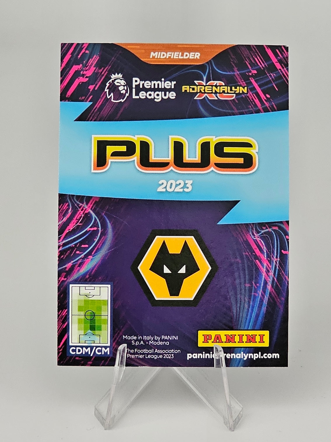 Ruben Neves Mint Limited Edition Card, Panini Adrenalyn XL Plus 2023 Premier League, Wolves