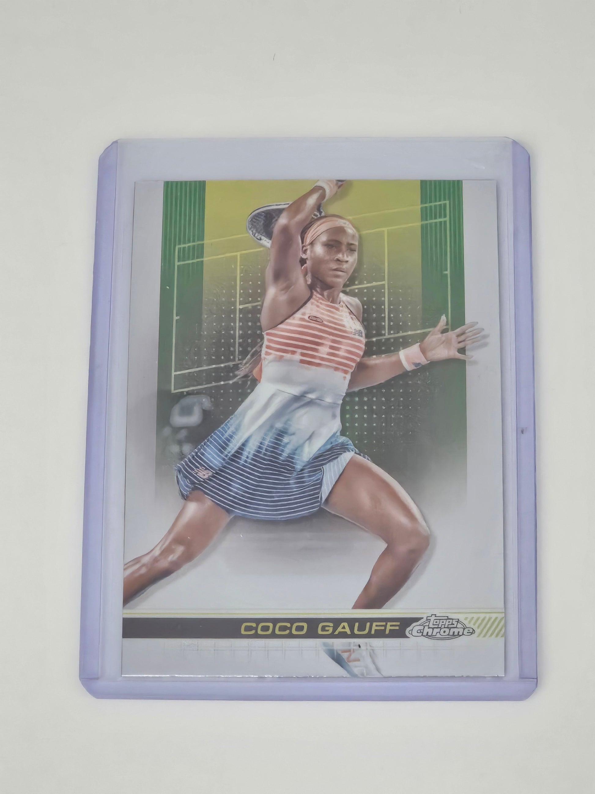 Coco Gauff Trading Card #177 Topps Chrome Tennis 2024 Singles (NM)