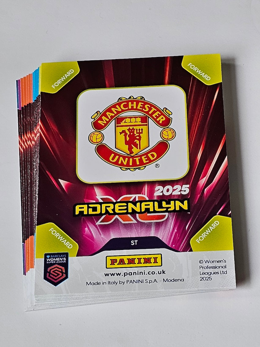 Full Set Manchester United Base Cards & Club Crest